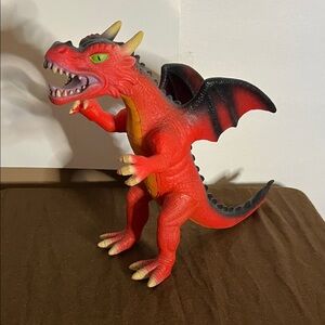 😄ANIMAL PLANET GIANT VINYL FOAM DRAGON TOYS R US 2018